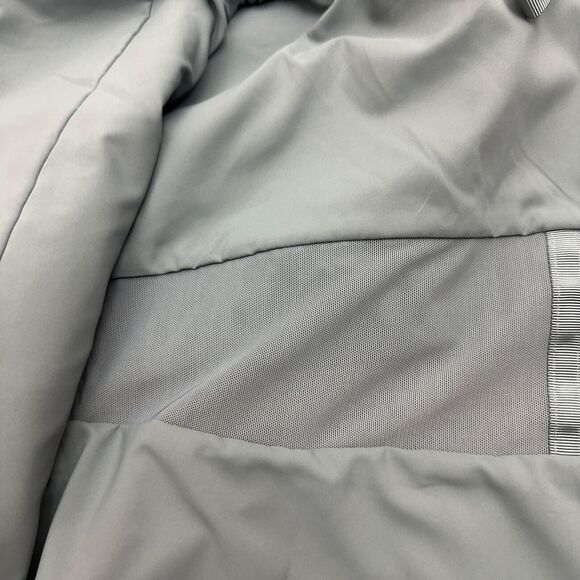 Lululemon Mid-Length Waterproof Rain Coat Jacket BGIB Belgian Blue Gray Size L - Picture 7 of 16